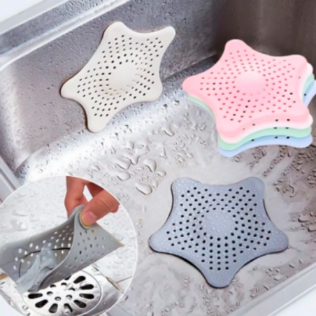 Tampa Para Ralo De Pia Protetora De Silicone Estrela 15cm - Compre Agora!