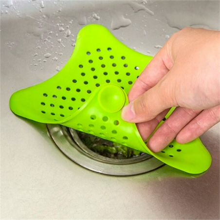 Tampa Para Ralo De Pia Protetora De Silicone Estrela 15cm - Compre Agora!