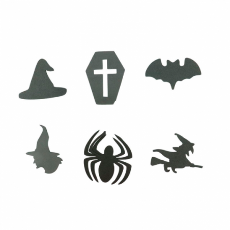 Kit 6 Peças Enfeite De EVA Halloween Sortidos No Atacado - Compre Agora!