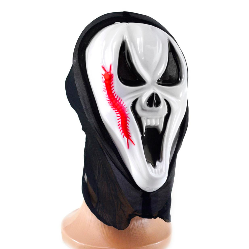 Máscara Pânico Com Inseto Capuz Assustadora Halloween - Compre Agora!