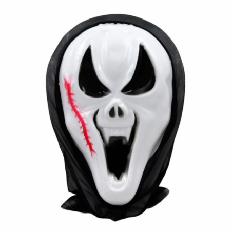 Máscara Pânico Com Inseto Capuz Assustadora Halloween - Compre Agora!