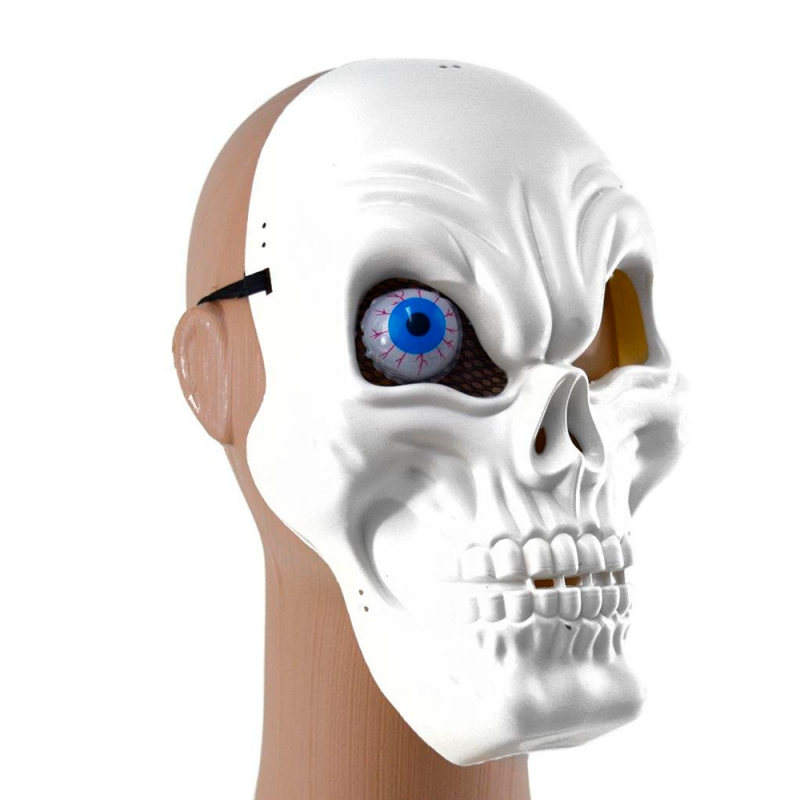 Máscara De Caveira Com Um olho Fantasia Halloween - Compre Agora!