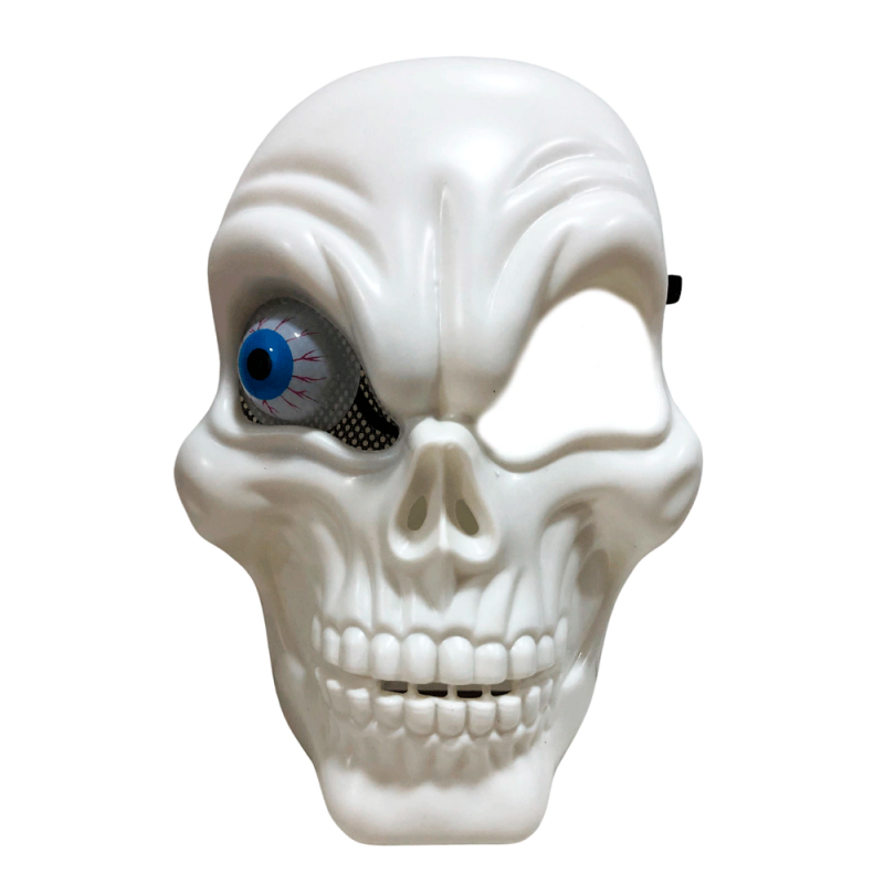 Máscara De Caveira Com Um olho Fantasia Halloween - Compre Agora!