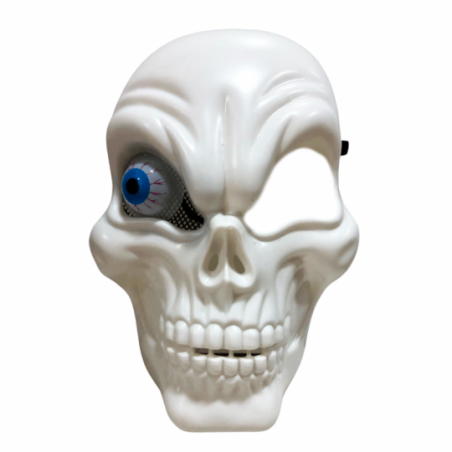 Máscara De Caveira Com Um olho Fantasia Halloween - Compre Agora!