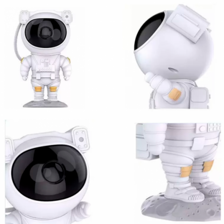 Luminária Projetor Astronauta Galáxia Estrelas Nebulosa - Compre Agora!