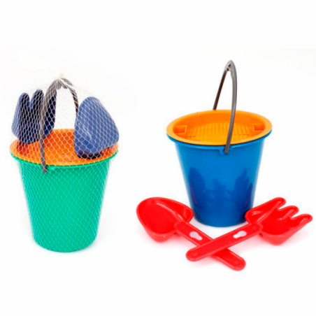 Kit Praia 4 Peças Balde De Plástico Infantil Atacado - Compre Agora!