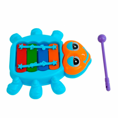 Xilofone Musical Infantil 16cm Tons Coloridos Brinquedo - Compre Agora!