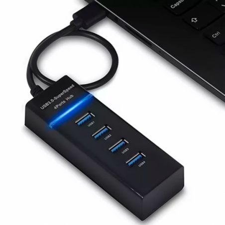 Hub Usb 2.0 4 Portas Switch On/off E Led Indicador - Compre Agora!