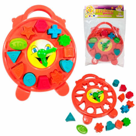 Relógio De Brinquedo Educativo Para Aprender Brincando - Compre Agora!