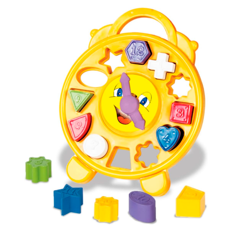 Relógio De Brinquedo Educativo Para Aprender Brincando - Compre Agora!