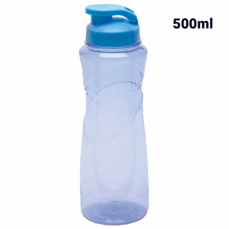 Garrafa Squeeze New De Água 500ml Plástica Vermelho - Compre Agora!