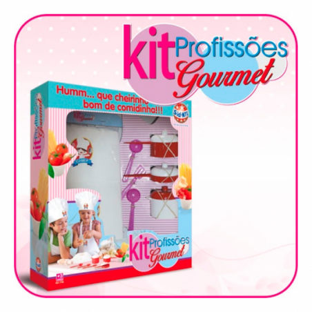 Kit Brincando De Profissões Gourmet Multicor Sid-nyl - Compre Agora!