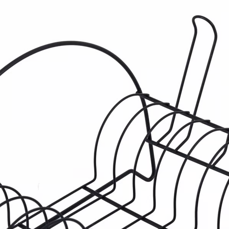 Escorredor De Louças Compacto Aço Cromado Porta Talher Prata - Compre Agora!