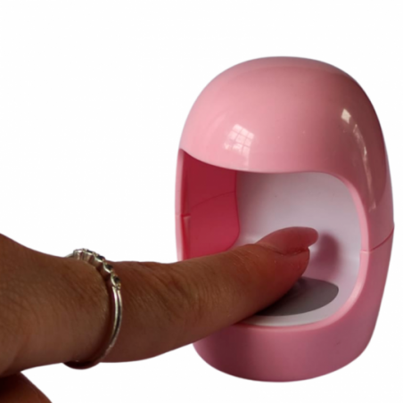 Mini Cabine Q3 Secador De Unhas Portátil Com 3 Leds 6W - Compre Agora!