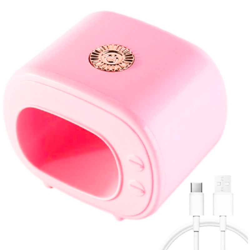 Mini Cabine TV Secador De Unhas Portátil Com 4 Leds 16W - Compre Agora!