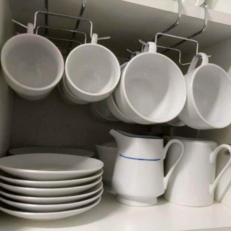 Suporte Organizador Para Armário Aramado Para 10 Xícaras - Compre Agora!