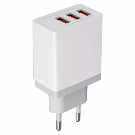 Fonte Carregador De Celular Rápido 3 USB 4.1a - Compre Agora!