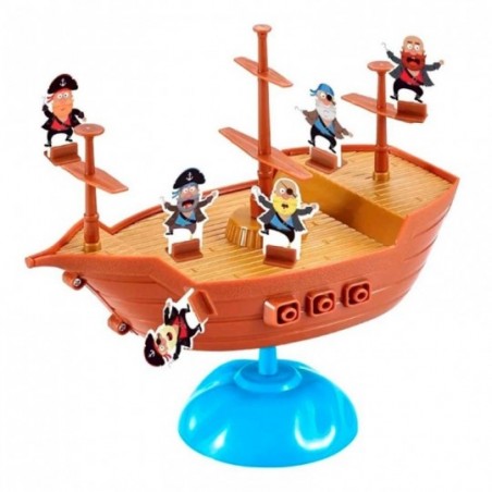 Jogo Navio Dos Pirata Brinquedo Equilíbrio O Mar Tá Bravo - Compre Agora!
