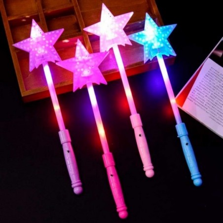 Brinquedo Varinha Estrela Com Luz Magic Star Infantil - Compre Agora!
