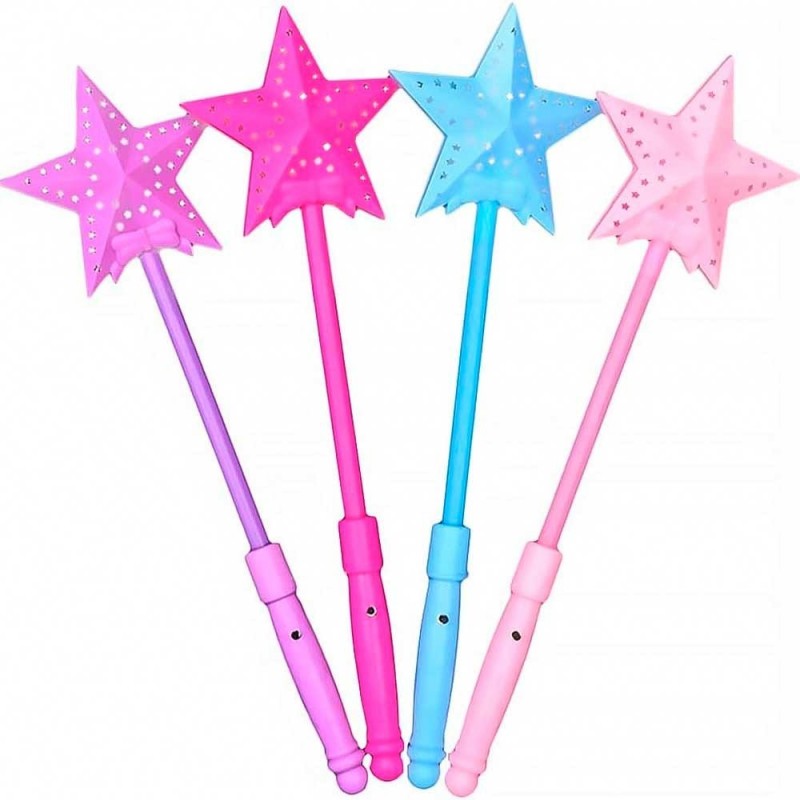 Brinquedo Varinha Estrela Com Luz Magic Star Infantil - Compre Agora!