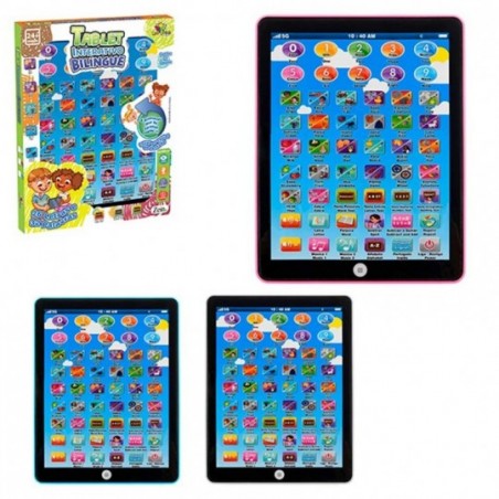 Tablet Interativo Bilingue De Brinquedo - Feira Da Madrugada SP