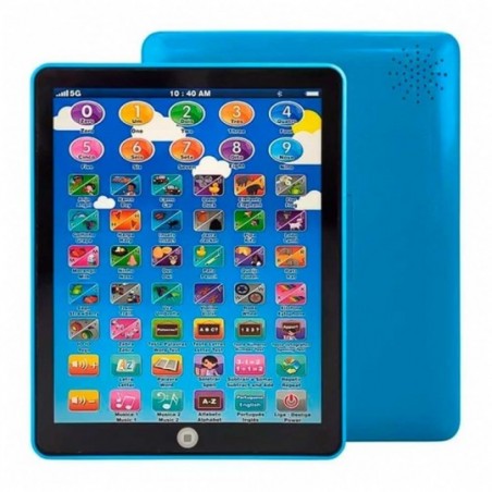 Tablet Interativo Bilingue De Brinquedo - Feira Da Madrugada SP