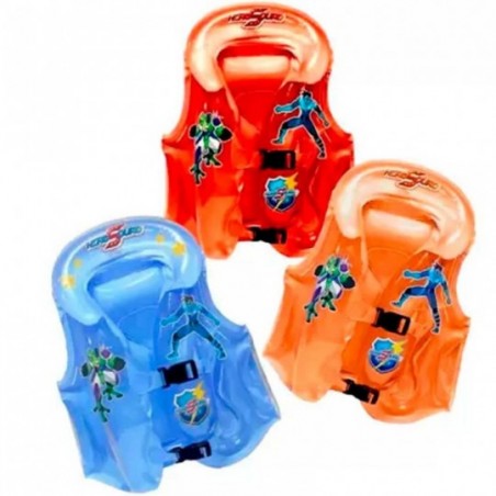 Colete Inflável Hero Squad Piscina Praia Infantil 40x45cm - Compre Agora!