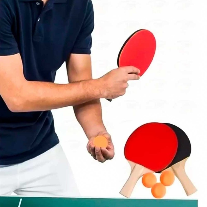 Kit Tênis De Mesa Ping Pong Raquete Bolinhas E Rede - Compre Agora!