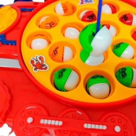 Pega Peixe Pesca Trenzinho Com Som Divertido À Pilha - Compre Agora!