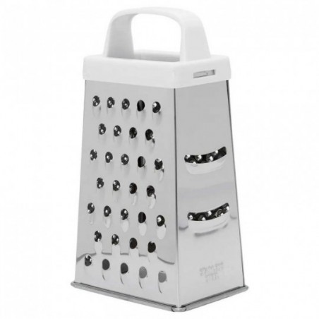 Ralador De Alimentos 4 Faces De Metal Com Alça Plástica - Compre Agora!