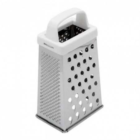 Ralador De Alimentos 4 Faces De Metal Com Alça Plástica - Compre Agora!