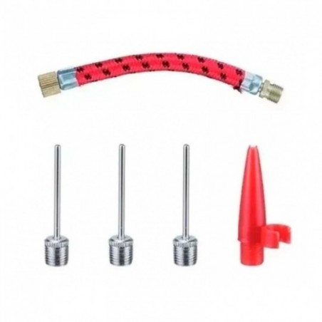 Kit Para Inflar Encher Bola Pneu Piscina Com 5 Peças - Compra Agora!