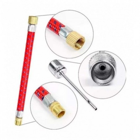 Kit Para Inflar Encher Bola Pneu Piscina Com 5 Peças - Compra Agora!