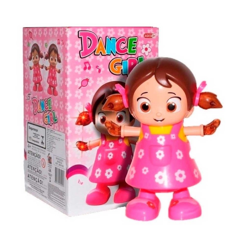 Boneca dançarina Com Luzes Brinquedo - Feira Da Madrugada SP