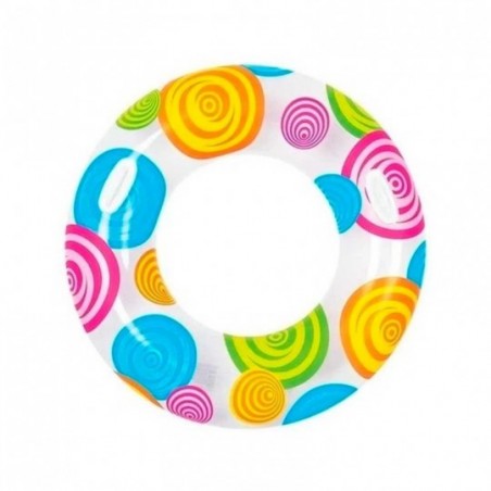Boia Circular Fashion Inflável De 90 cm Com Alça- Feira Da Madrugada SP