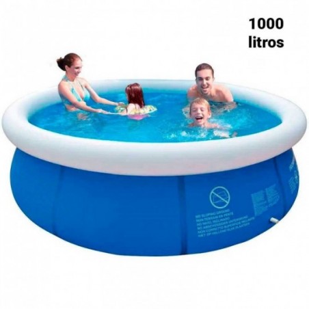 Piscina Redonda Inflável 1000 Litros Sun Way - Feira Da Madrugada SP