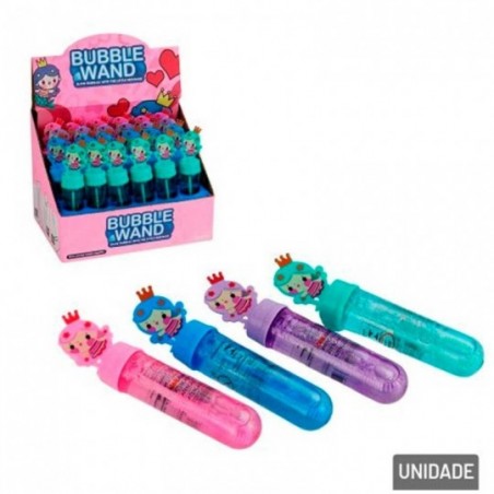 Bolha De Sabão Bastão Sereia 14cm Infantil - Feira Da Madrugada SP