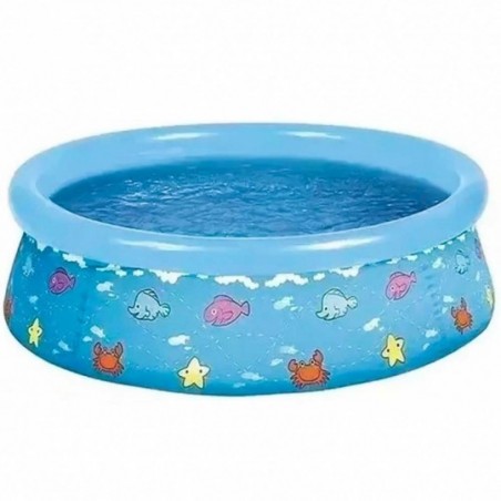 Piscina Redonda Inflável 520 Litros Sun Way - Feira Da Madrugada SP