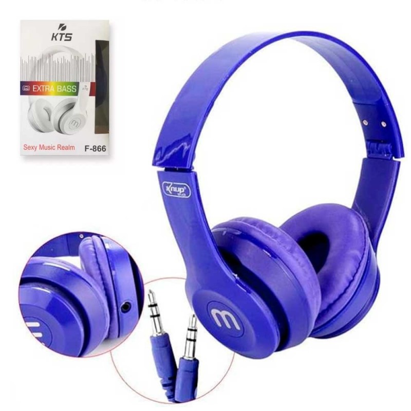 Fone De Ouvido Headphone Extra Bass KTS - Feira Da Madrugada SP