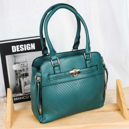 Bolsa De Ombro Feminina Com Detalhes Em Alto Relevo - Compre Agora!