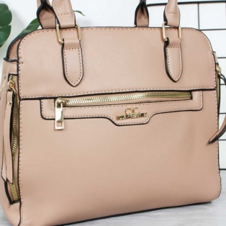 Bolsa Feminina De Ombro Estruturada Com Detalhe Em Zíper - Compre Agora!