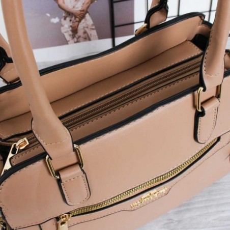Bolsa Feminina De Ombro Estruturada Com Detalhe Em Zíper - Compre Agora!