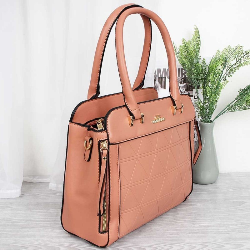 Bolsa Feminina De Ombro Luxo Detalhe Em Alto Relevo - Compre Agora!