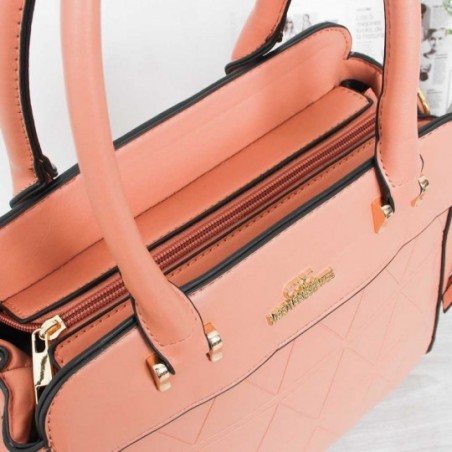 Bolsa Feminina De Ombro Luxo Detalhe Em Alto Relevo - Compre Agora!
