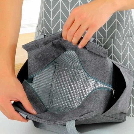 Bolsa Térmica Marmita Lancheira Espaçosa Portátil - Compre Agora!