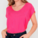 Blusa Feminina Lisa Básica Manga Japonesa - Feira Da Madrugada SP