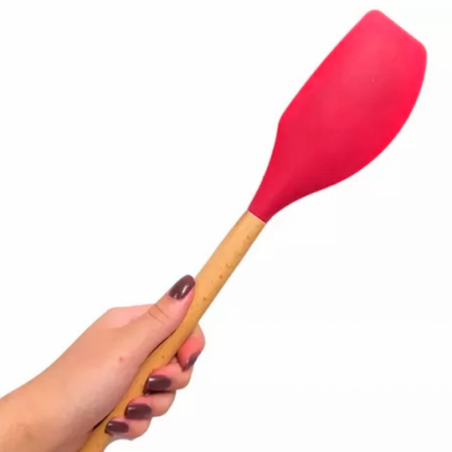 Espátula Raspadora De Silicone Pão Duro 31cm - Feira Da Madrugada SP