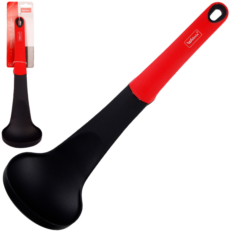 Concha De Nylon Para Sopas Caldos Cozinha 29cm - Feira Da Madrugada SP