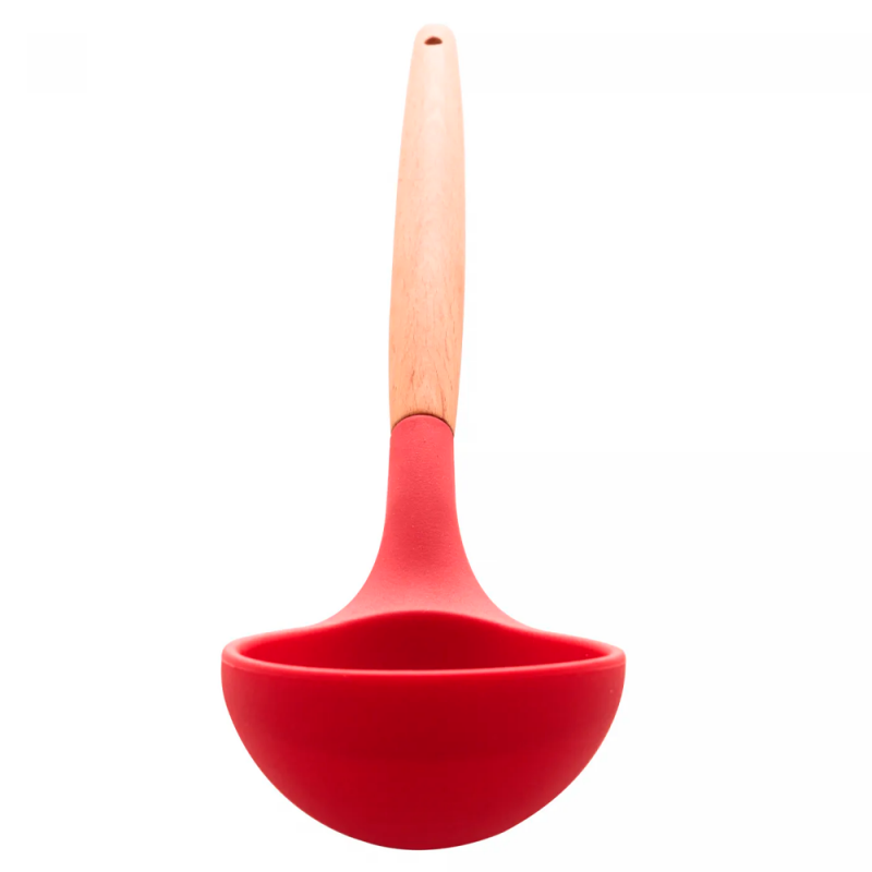Concha Multiuso De Silicone Cabo De Madeira 31cm - Compre Agora!
