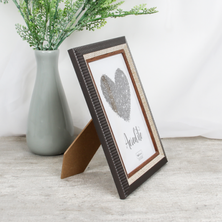Porta Retrato Moldura Faixa Decorativa Para Fotos 10x15cm - Compre Agora!